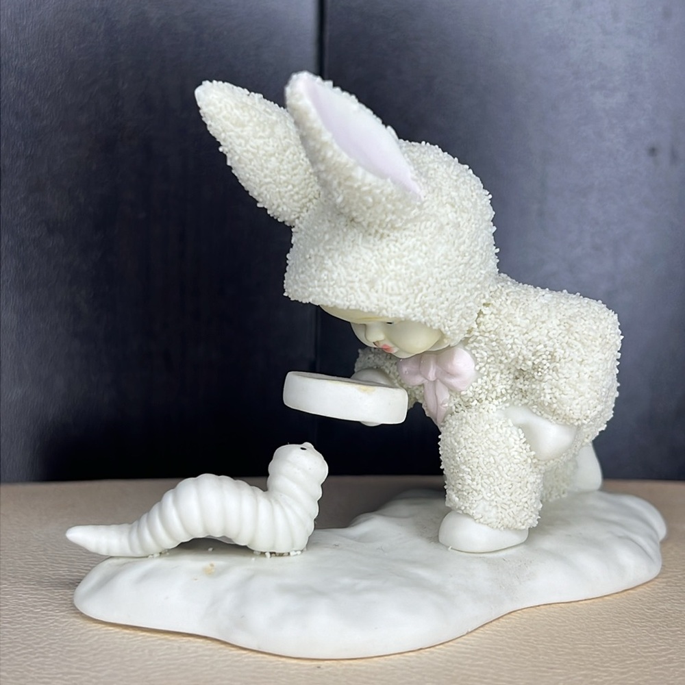 Department 56 Springtime Stories Snowbunnies "You're as cute as a bug ear"